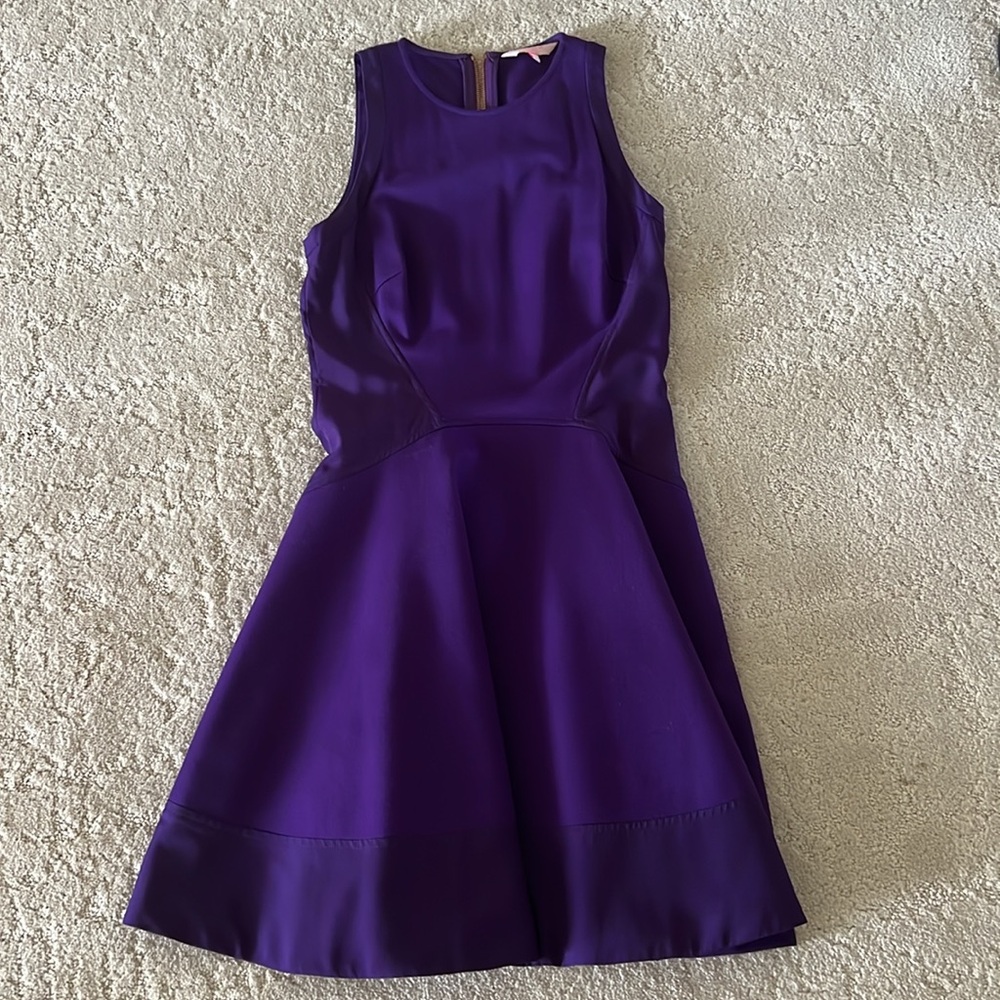 Ted Baker Deep Purple Mini Dress